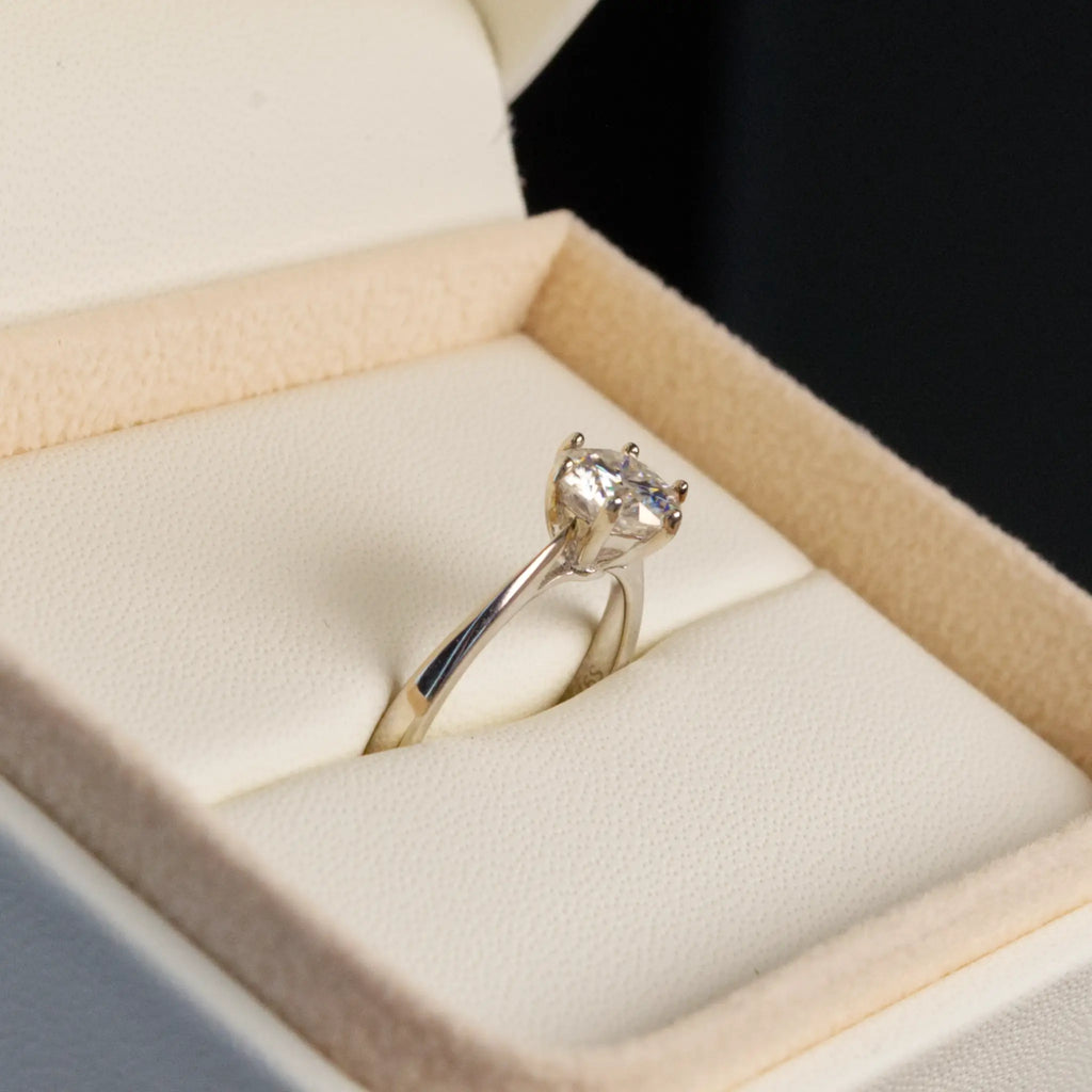 Round Solitaire Diamond Ring