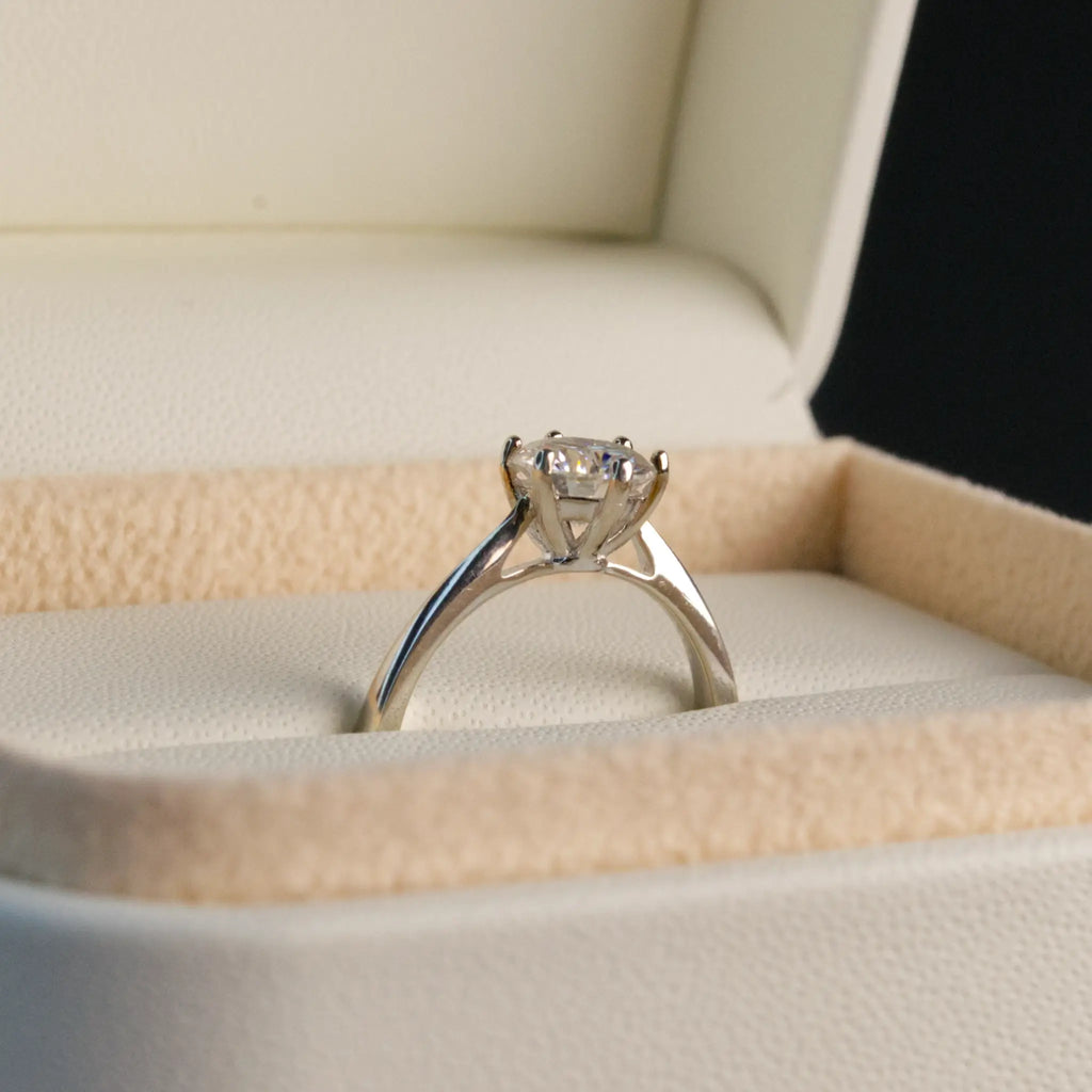 Round Solitaire Diamond Ring