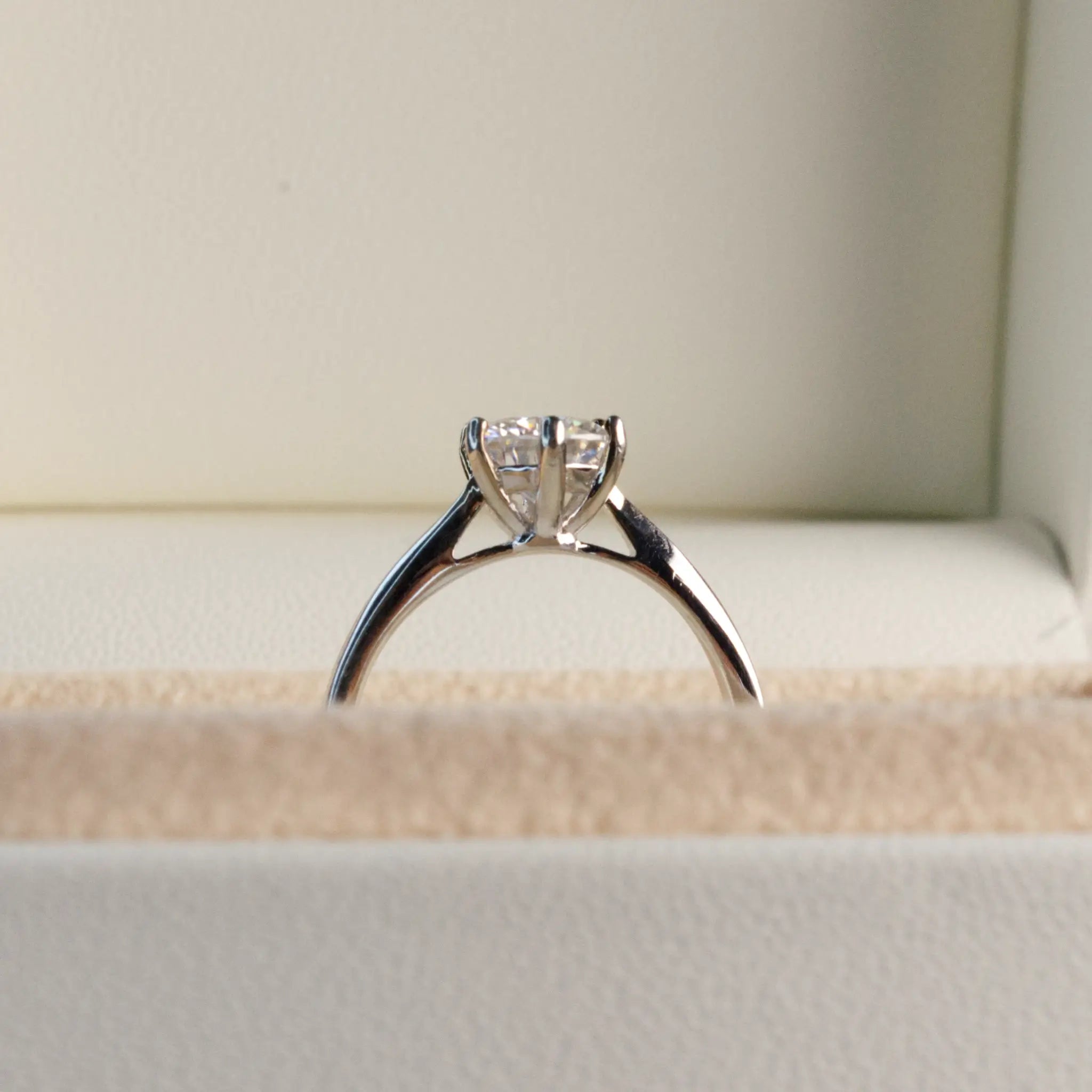 Round Solitaire Diamond Ring