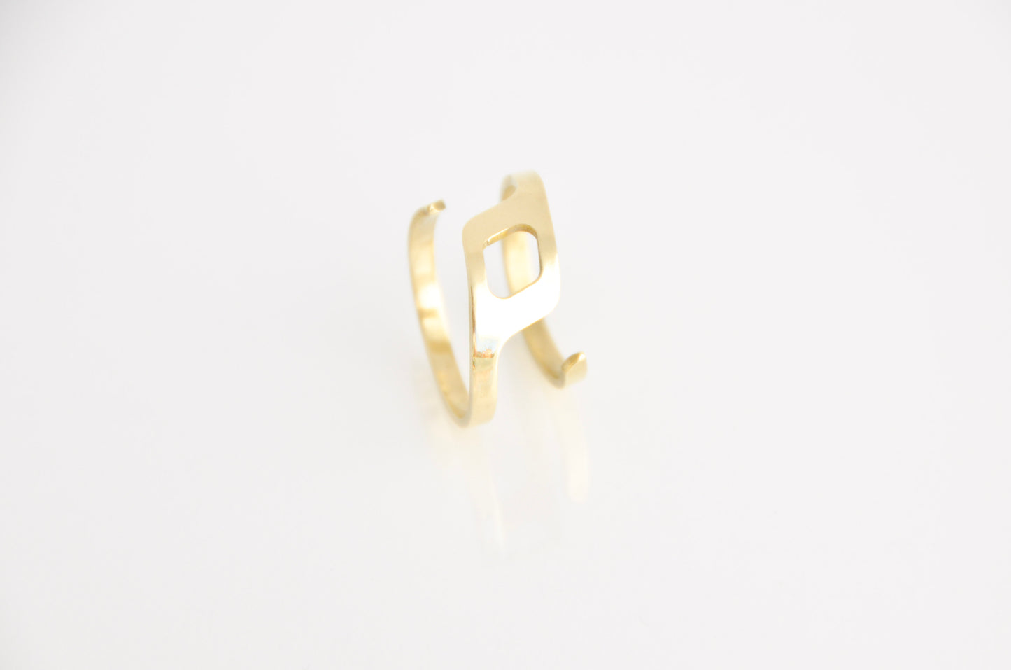 Kirei Cut Out Brass Ring