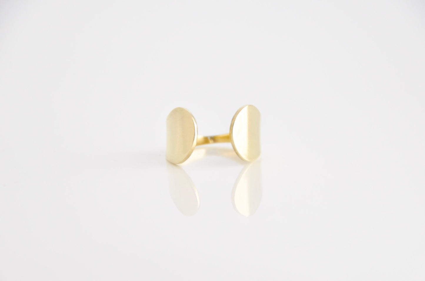 Keeva Solid Wrap Brass Ring